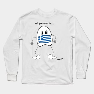 Mr. LOL's adventures (Greece) Long Sleeve T-Shirt